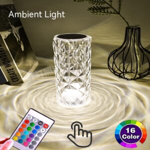 Crystal Rose Lamp Atmosphere Creative Led Table Lamp