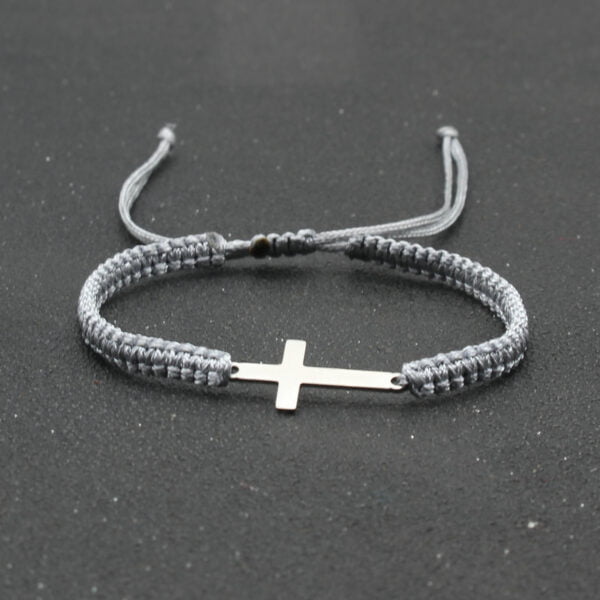 Rope Cross Bracelets