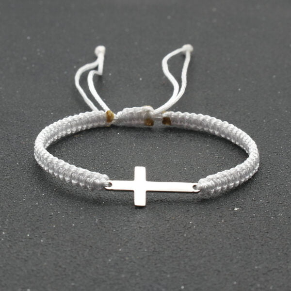 Rope Cross Bracelets